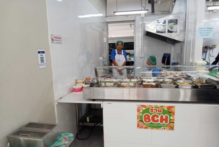 ร้านอาหาร BCH ร้านอาหารตามสั่งแถวสีลมตรงโรงพยาบาลคริสเตียน