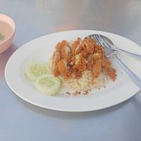 ร้านโอ้โหโยว ข้าวมันไก่ ไก่ตอน 100% ที่รังสิต คลอง 1 คอนโดลุมพินีทาวน์ชิป มื้ออร่อยประหยัดสบายตัว