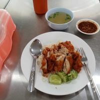หม่ำข้าวมันไก่กันเถอะ ร้านเฮียยุทธข้าวมันไก่ อุดมสุข 31 ( เจ้าเก่า ) กรุงเทพ